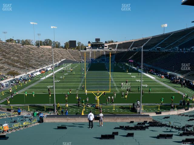 Seating view for Autzen Stadium Section 1