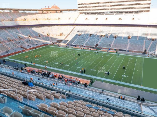 Seating view for Neyland Stadium Section Terrace 1