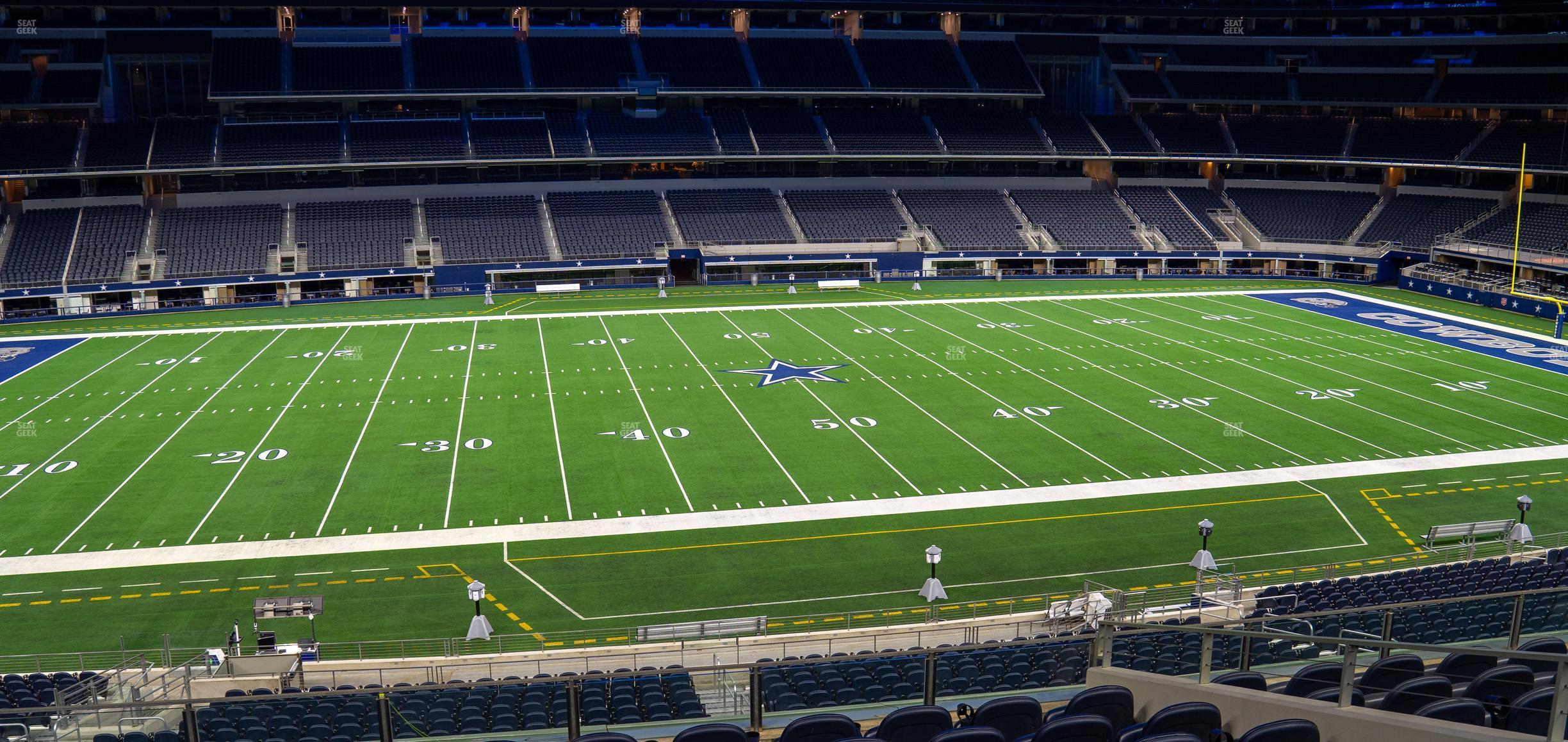 Seating view for AT&T Stadium Section C 236