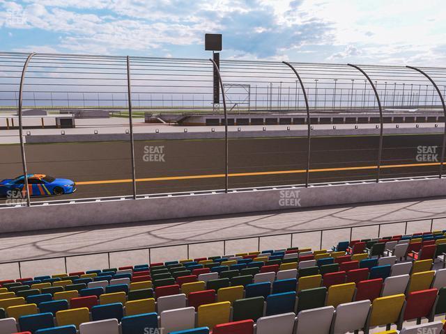 Seating view for Daytona International Speedway Section Front 121