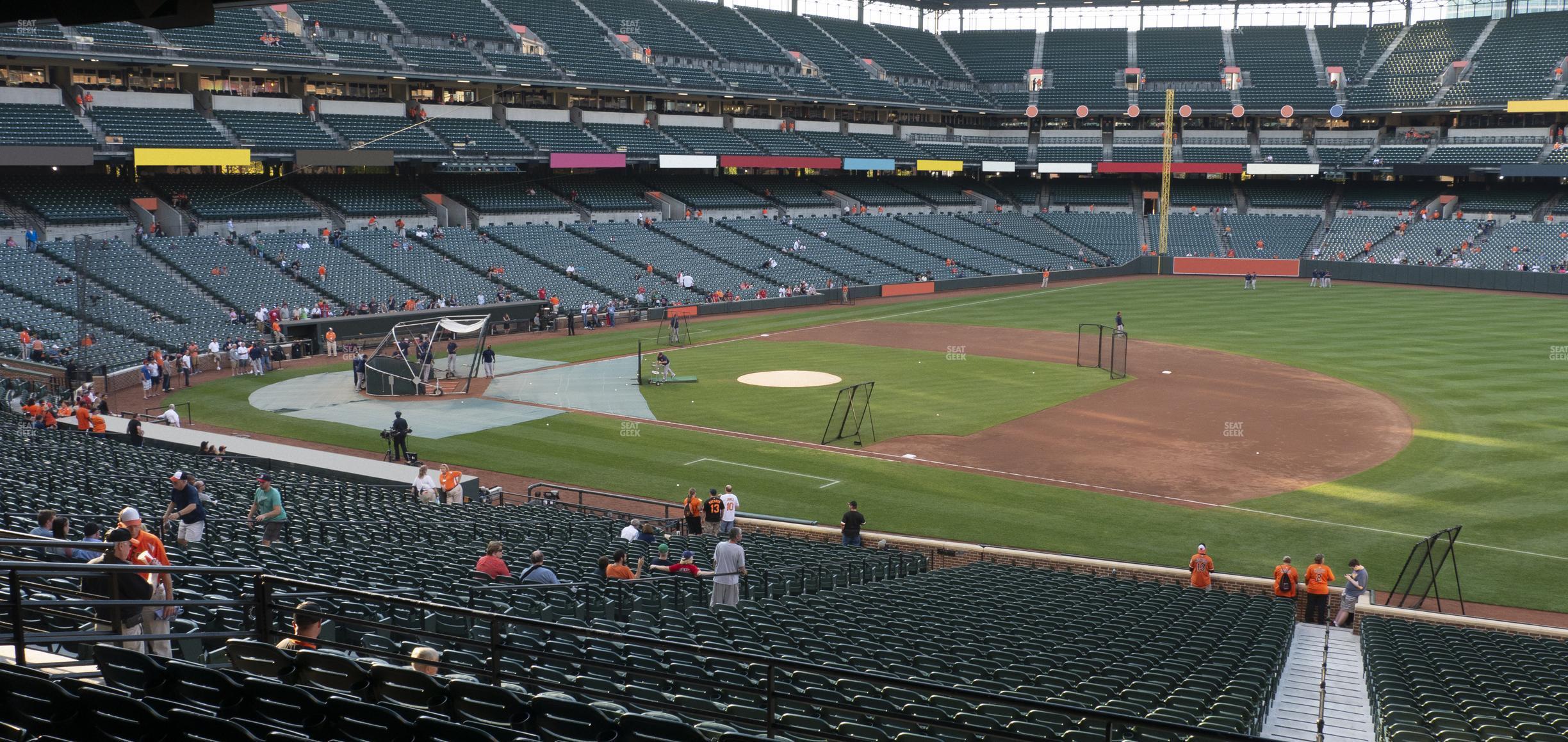 Seating view for Oriole Park at Camden Yards Section 15