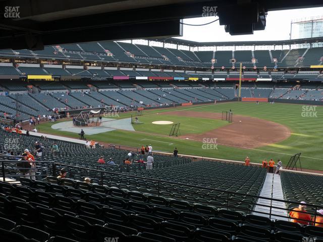 Seating view for Oriole Park at Camden Yards Section 15