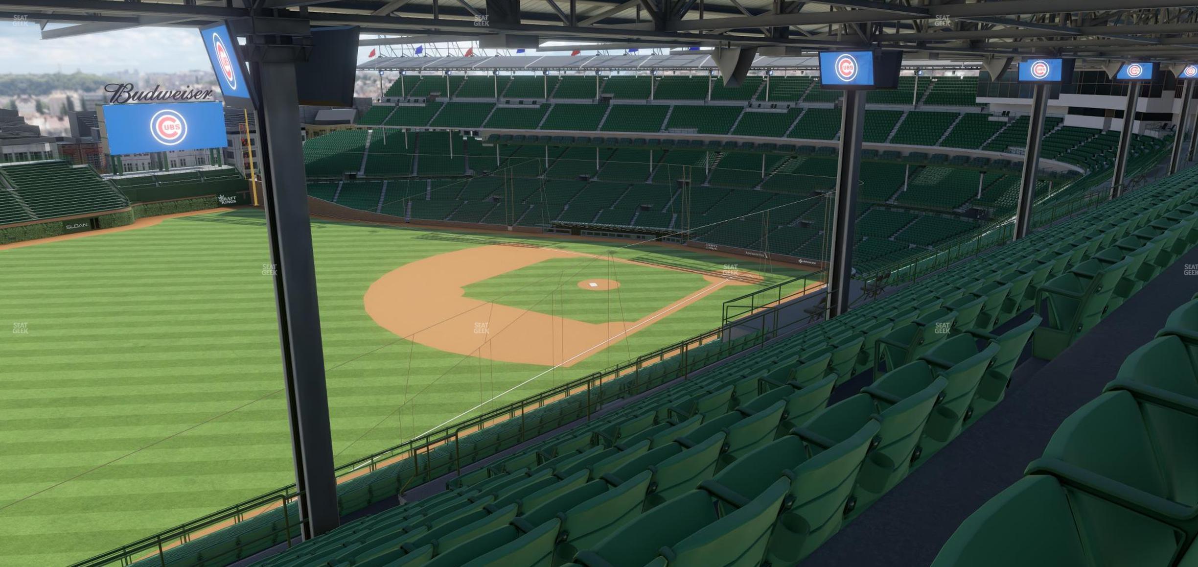 Seating view for Wrigley Field Section 405 Left