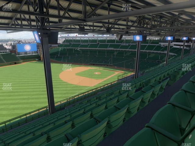 Seating view for Wrigley Field Section 405 Left