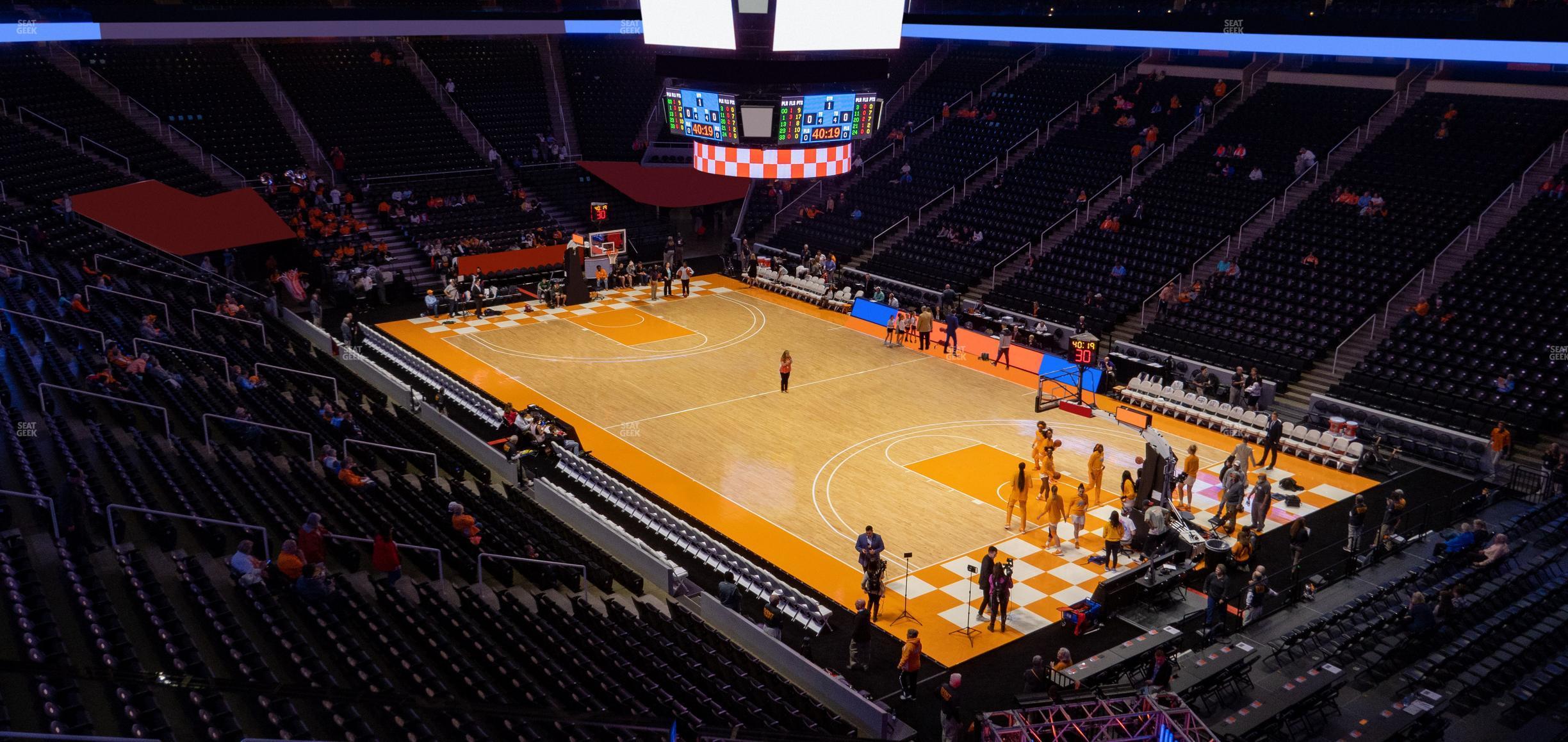 Seating view for Thompson-Boling Arena at Food City Center Section 216