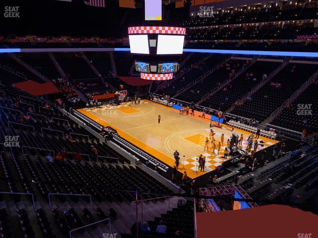 Seating view for Thompson-Boling Arena at Food City Center Section 216