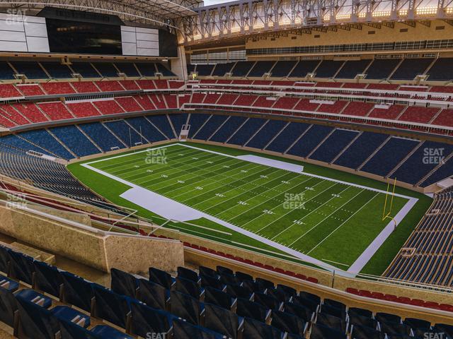 Seating view for NRG Stadium Section 603