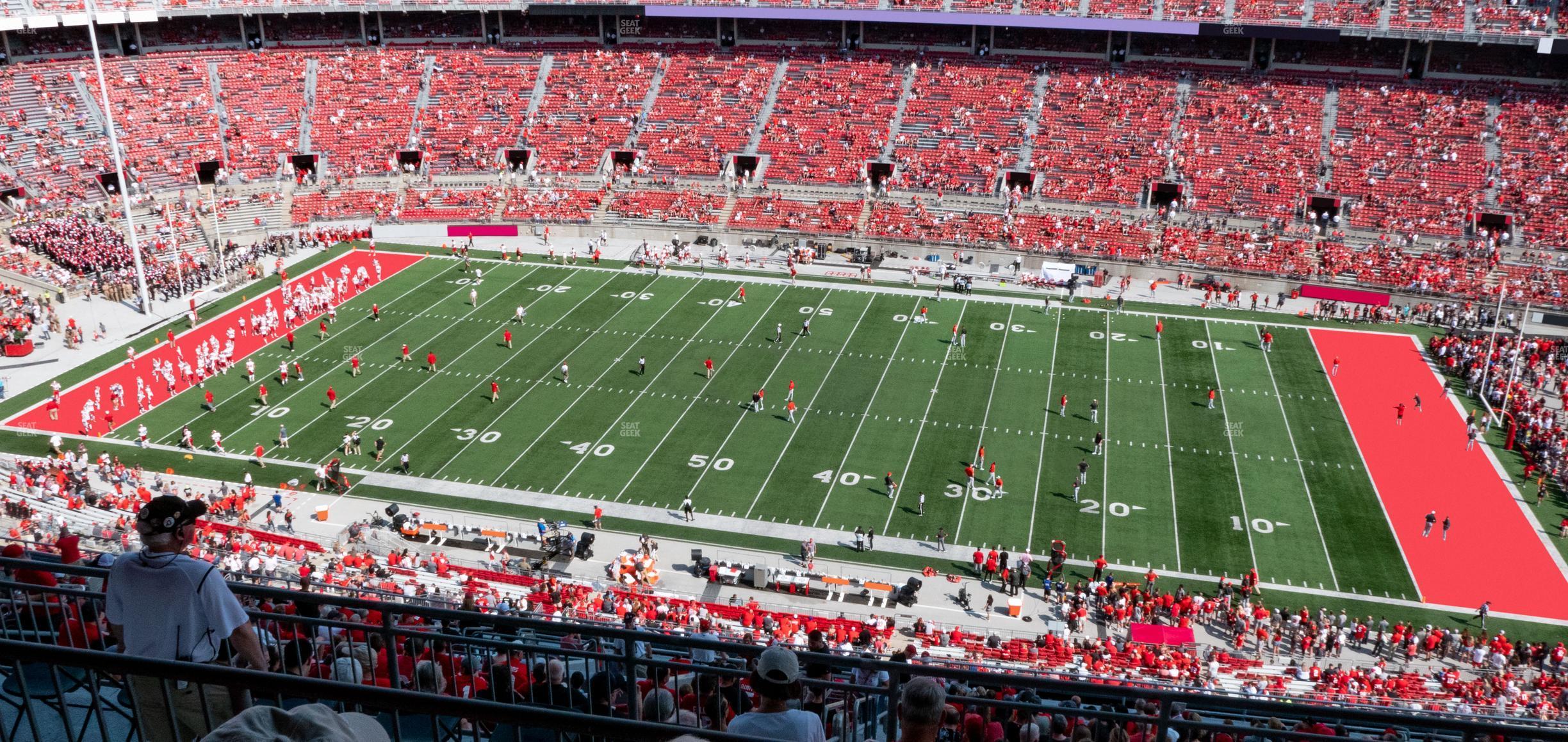 Seating view for Ohio Stadium Section 23 D