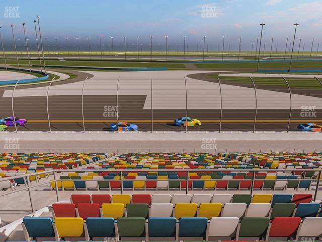 Seating view for Daytona International Speedway Section Back 180