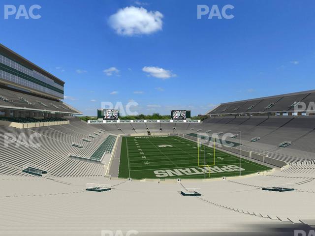 Seating view for Spartan Stadium (Michigan) Section 17