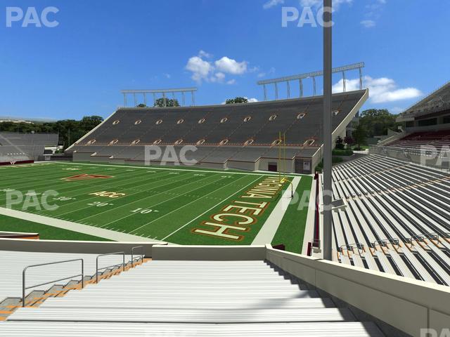 Seating view for Lane Stadium Section 106