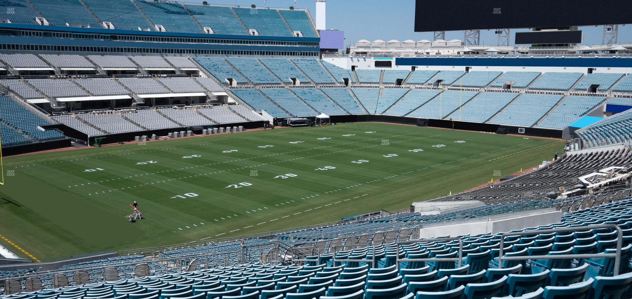 Seating view for EverBank Stadium Section 243