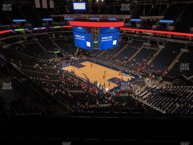 Seating view for Target Center Section 226