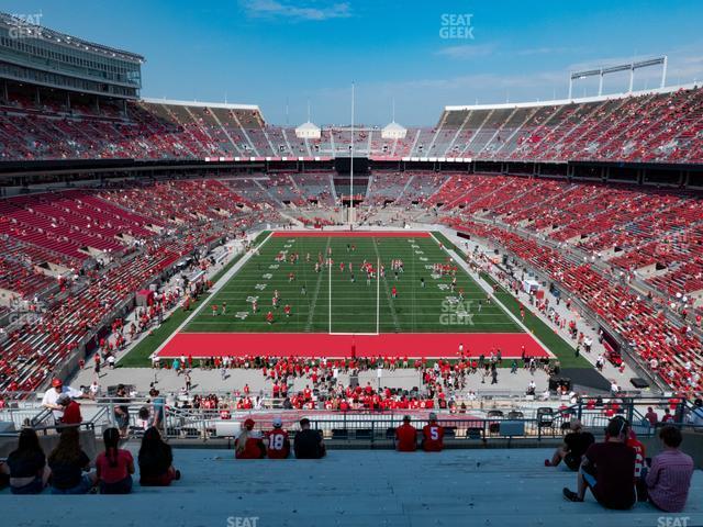 Seating view for Ohio Stadium Section 39 B