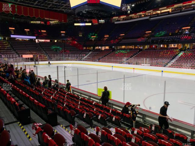 Seating view for Scotiabank Saddledome Section 111