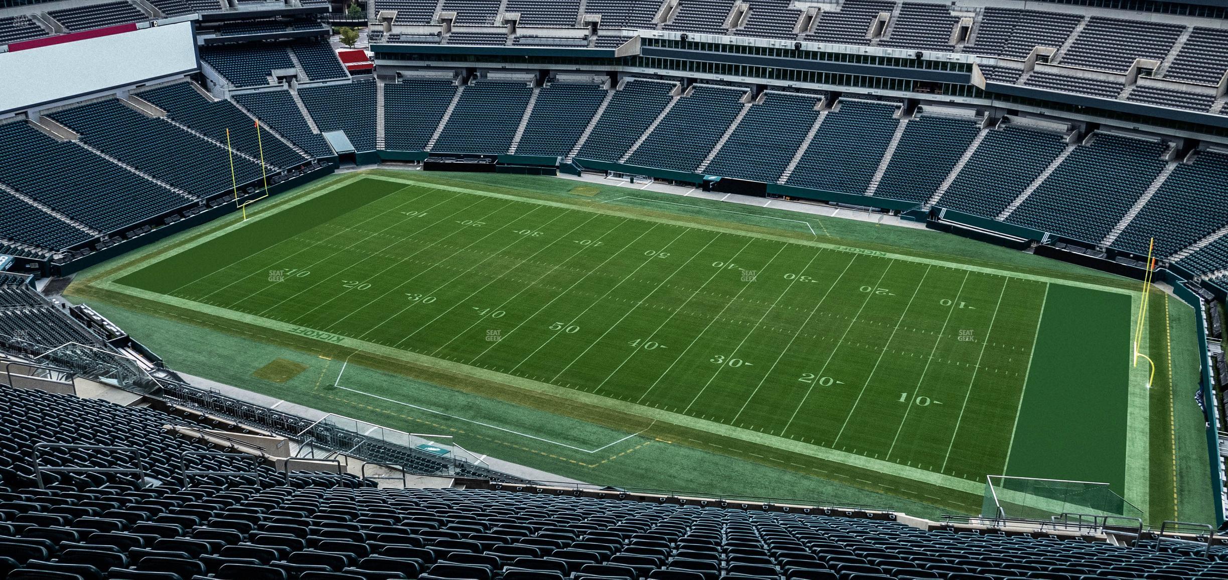 Seating view for Lincoln Financial Field Section 228