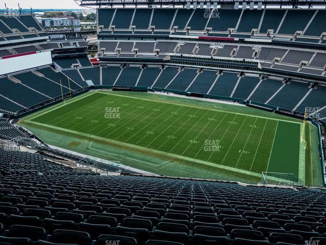 Seating view for Lincoln Financial Field Section 228