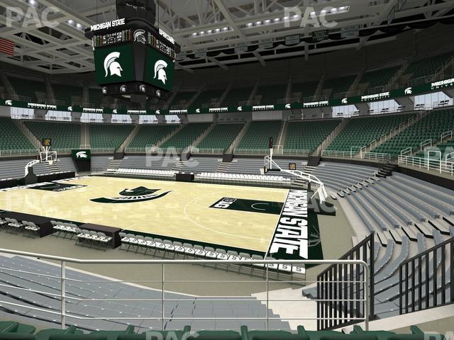 Seating view for Jack Breslin Student Events Center Section 106