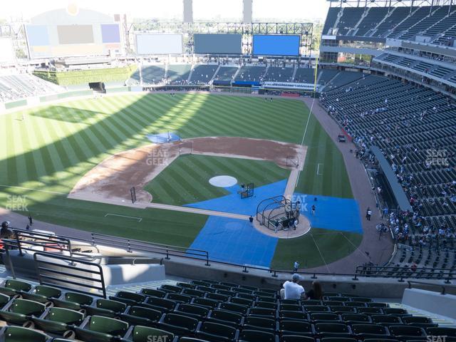 Seating view for Guaranteed Rate Field Section 536