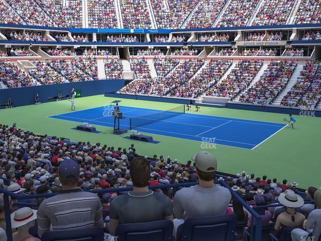 Seating view for Arthur Ashe Stadium Section Suite 139