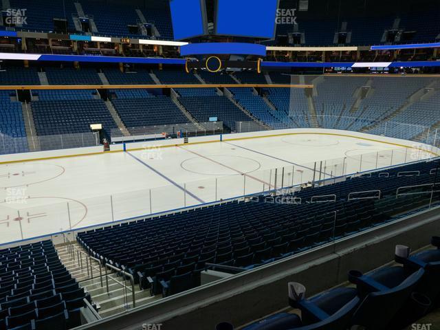 Seating view for KeyBank Center Section 220