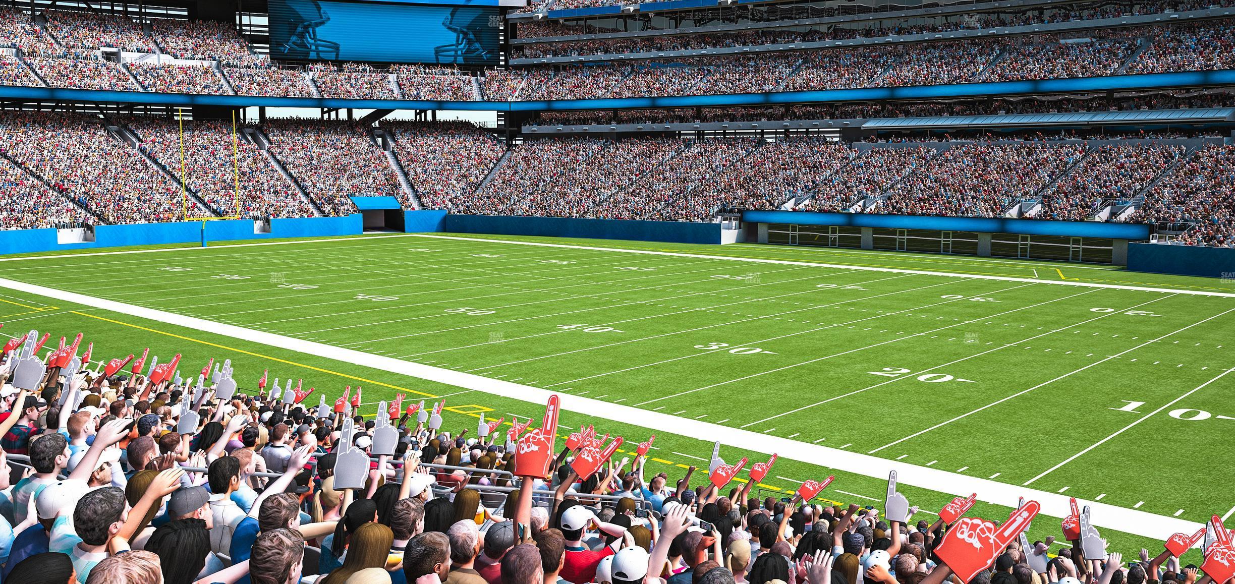 Seating view for MetLife Stadium Section 134