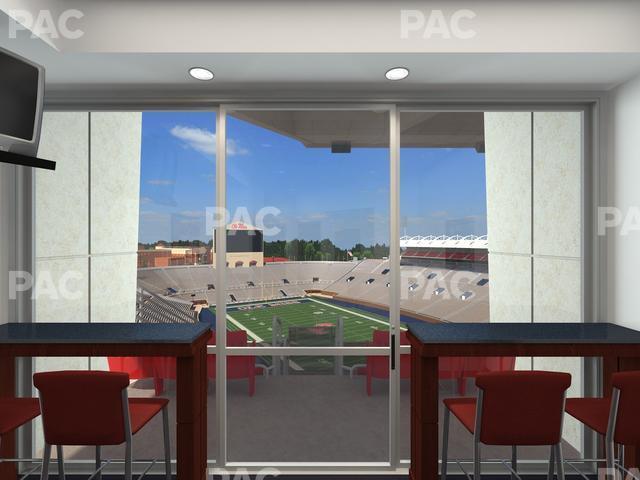 Seating view for Vaught Hemingway Stadium Section Upper South Suites