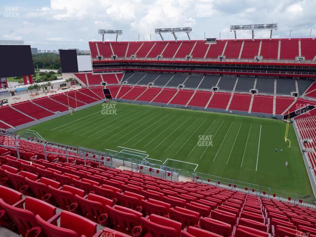 Seating view for Raymond James Stadium Section 339