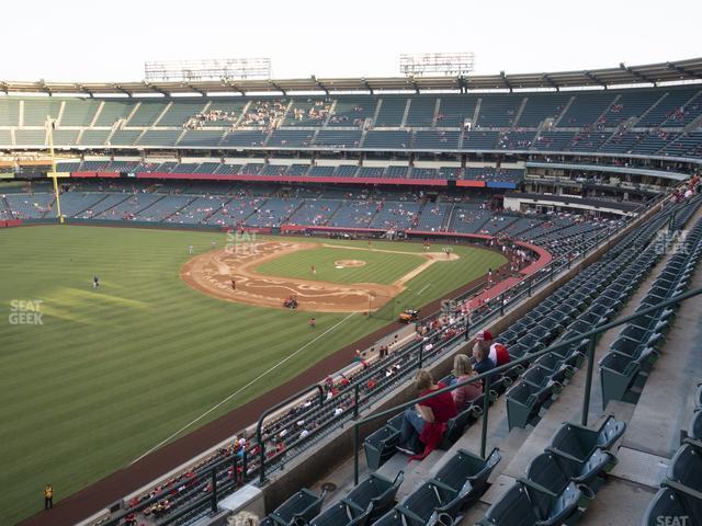 Seating view for Angel Stadium of Anaheim Section 406