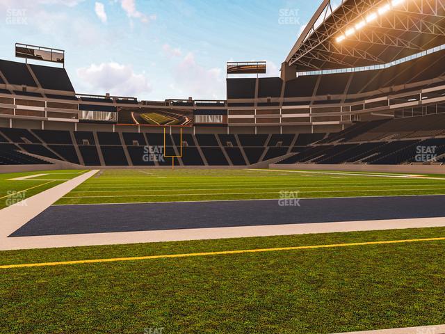 Seating view for Lumen Field Section Red Zone Suite 10