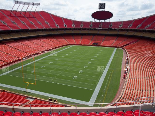 Seating view for GEHA Field at Arrowhead Stadium Section 333