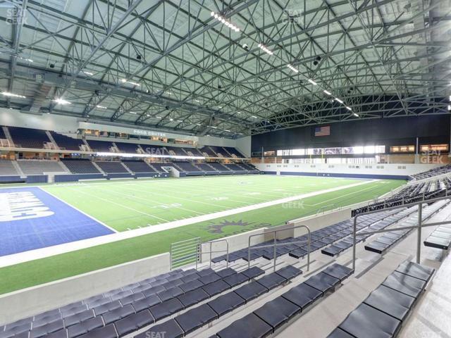 Seating view for Ford Center Section Bleachers 111