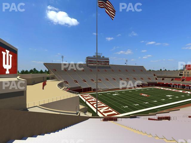 Seating view for Memorial Stadium - Indiana Section 32