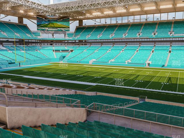 Seating view for Hard Rock Stadium Section 243