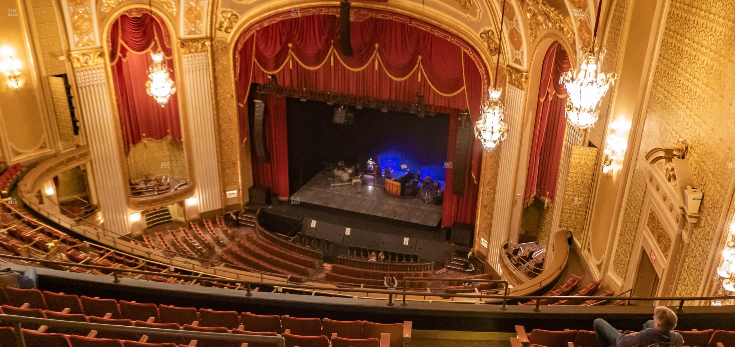 Seating view for Orpheum Theatre - Memphis Section Upper Gallery Right