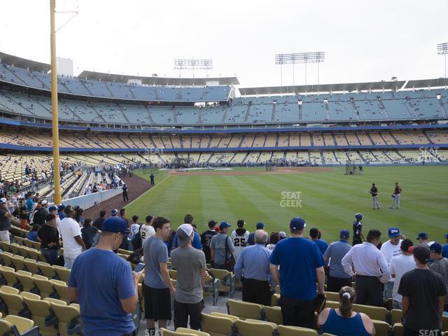 Seating view for Dodger Stadium Section 52 Fd