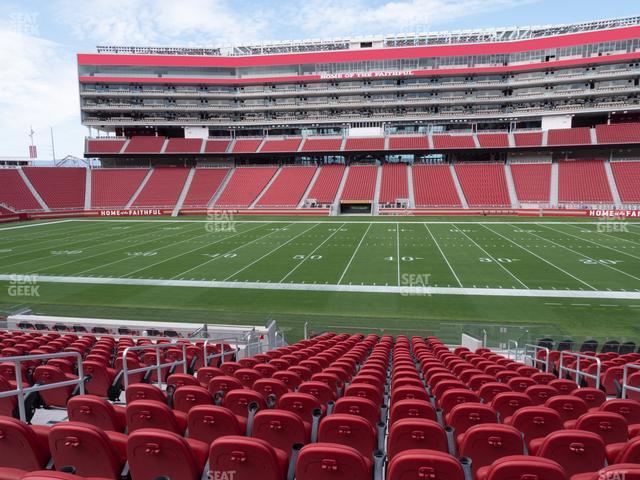 Seating view for Levi's Stadium Section C 114