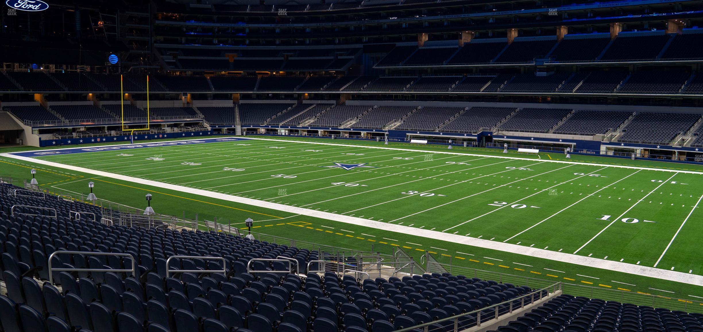 Seating view for AT&T Stadium Section Hall Of Fame Suite 251