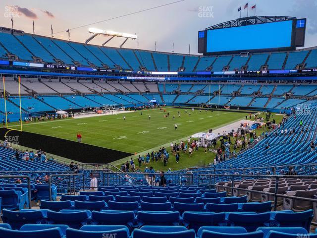 Seating view for Bank of America Stadium Section 224