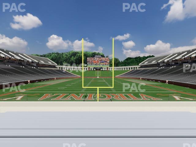 Seating view for Scott Stadium Section 116