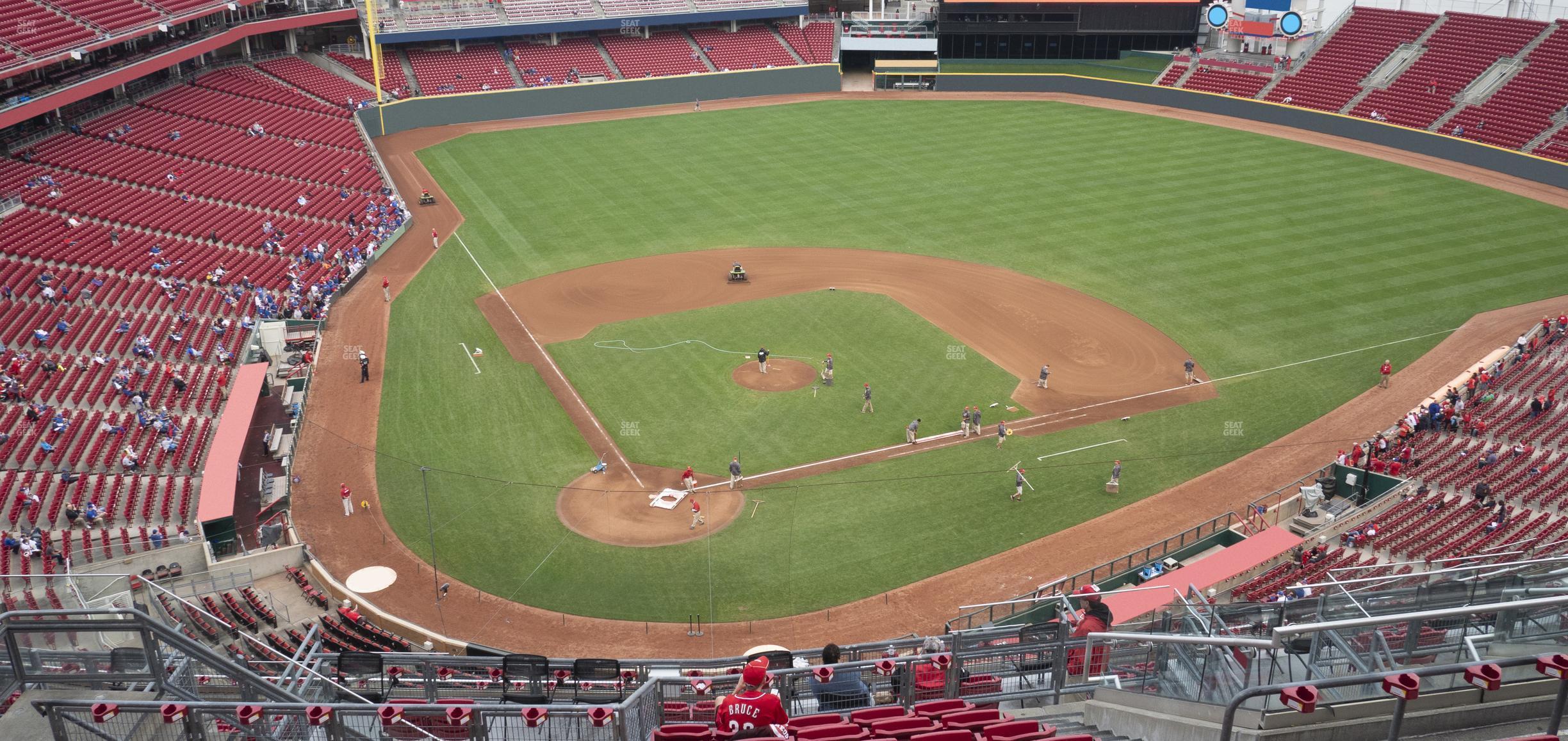 Seating view for Great American Ball Park Section 526