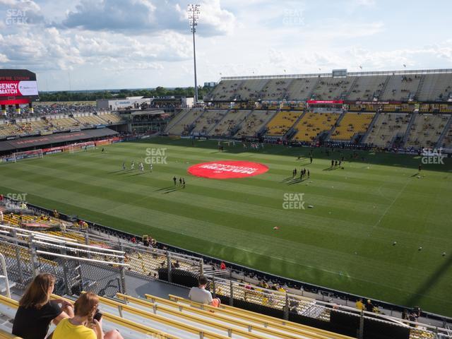 Seating view for Historic Crew Stadium Section 202