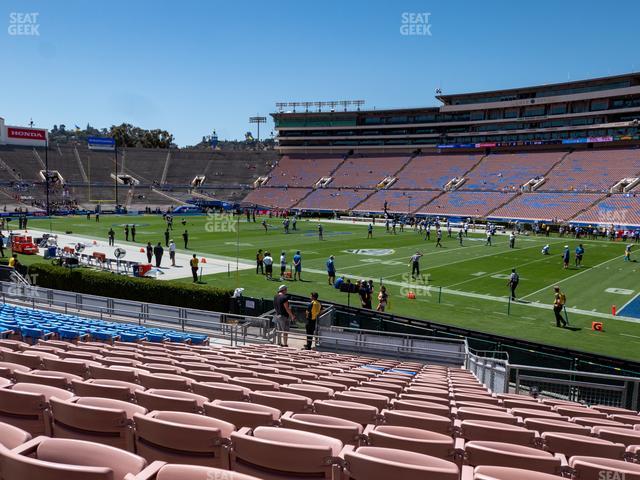 Seating view for Rose Bowl Stadium Section Lower 8