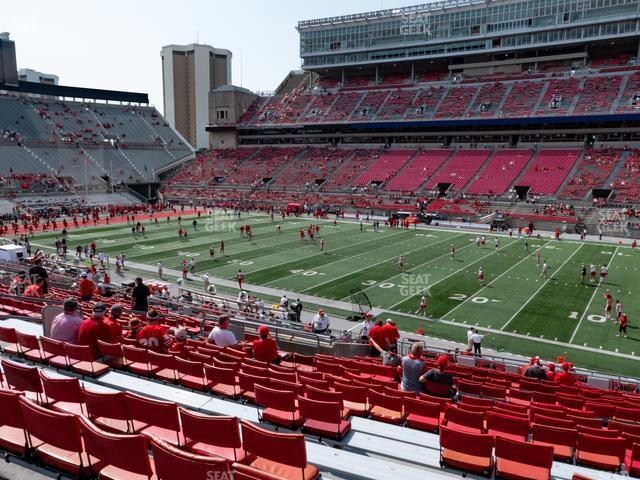 Seating view for Ohio Stadium Section 16 A