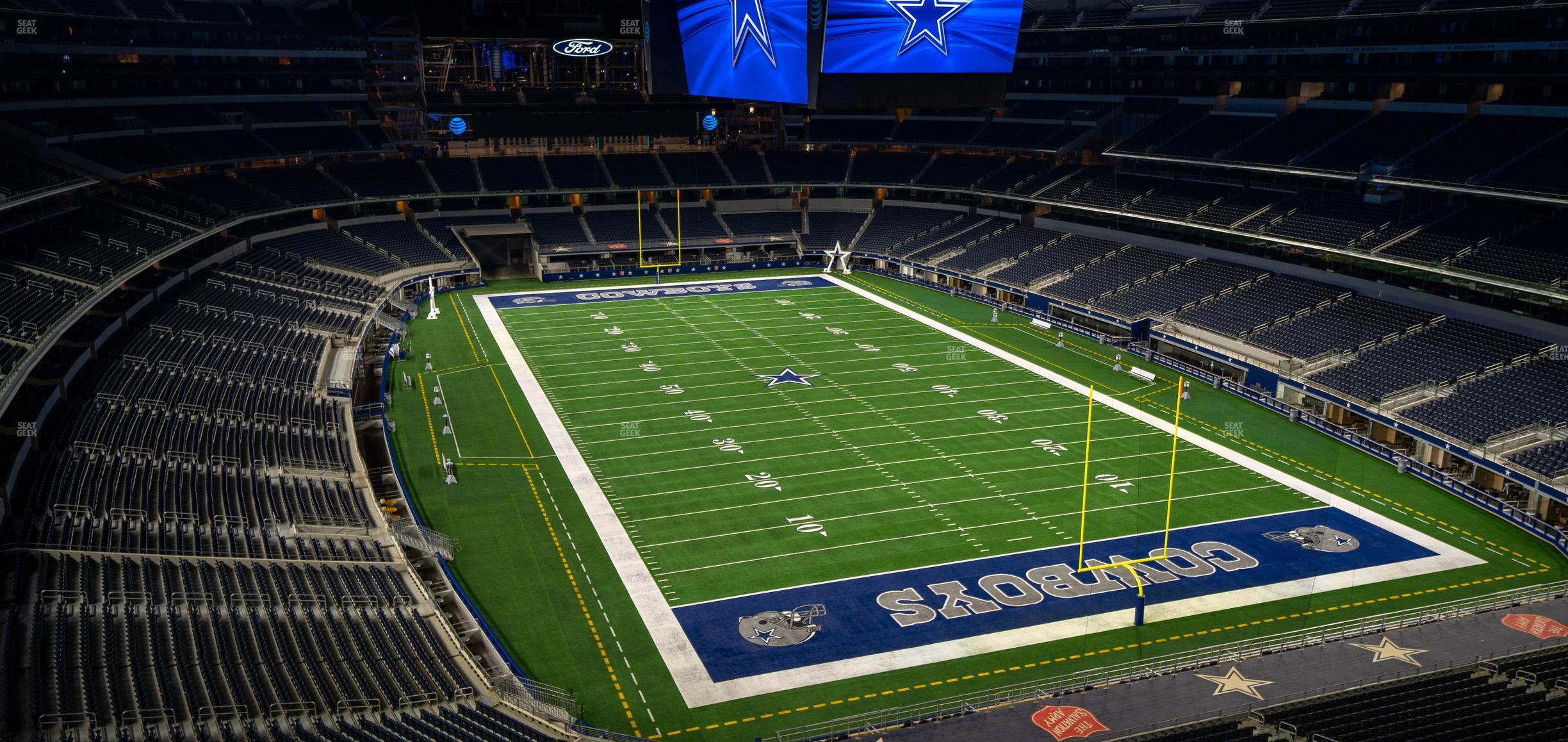 Seating view for AT&T Stadium Section Ring Of Honor Suite 570