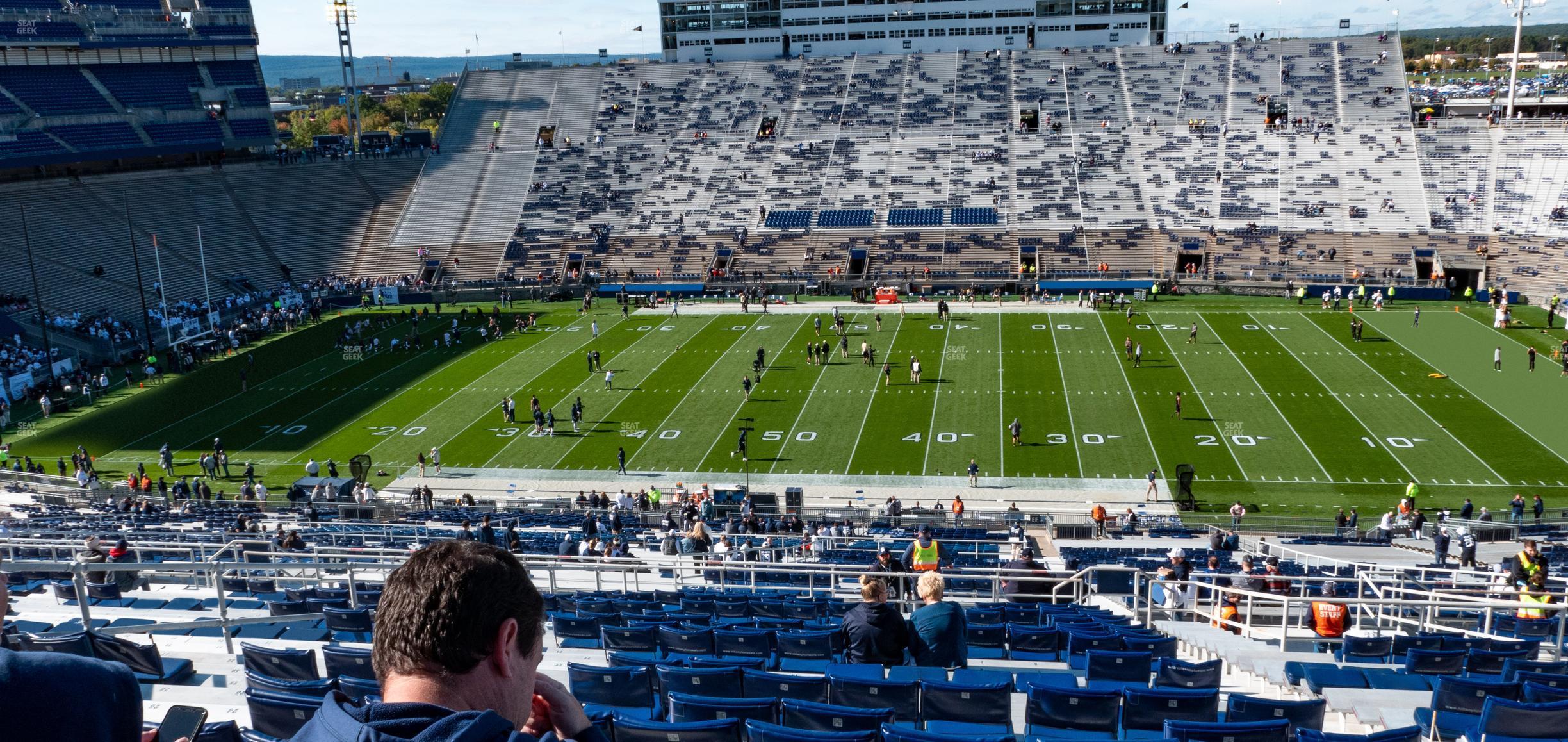 Seating view for Beaver Stadium Section East G Upper