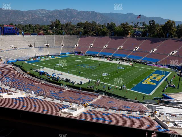 Seating view for Rose Bowl Stadium Section Club 202