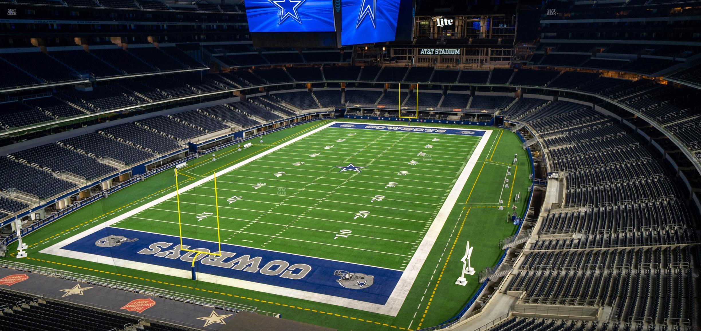 Seating view for AT&T Stadium Section Ring Of Honor Suite 523