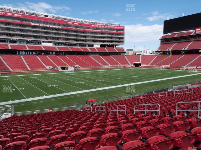 Seating view for Levi's Stadium Section 120