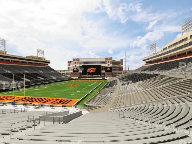 Seating view for Boone Pickens Stadium Section 117